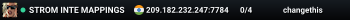 STROM INTE MAPPINGS