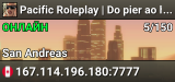 Pacific Roleplay | Do pier ao horizonte