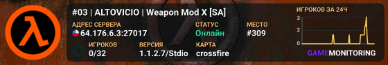 #03 | ALTOVICIO | Weapon Mod X [SA]