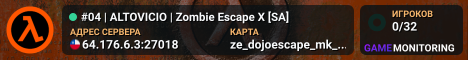 #04 | ALTOVICIO | Zombie Escape X [SA]