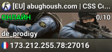 [EU] abughoush.com | CSS Competive 5v5 | 128 Tick