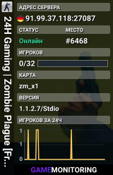24H Gaming | Zombie Plague [FreeVIP|Bazooka|Points]