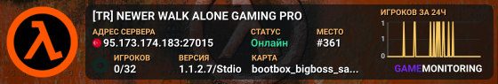 [TR] NEWER WALK ALONE GAMING PRO