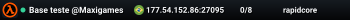 Base teste @Maxigames
