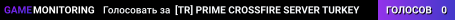 [TR] PRIME CROSSFIRE SERVER TURKEY