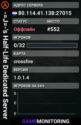 -=J=-'s Half-Life Dedicated Server
