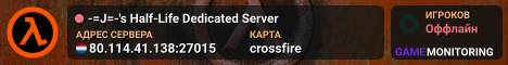 -=J=-'s Half-Life Dedicated Server