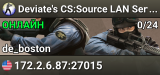 Deviate's CS:Source LAN Server