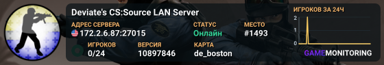 Deviate's CS:Source LAN Server
