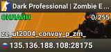 Dark Professional | Zombie Escape Darkness | [CSO + Events!]