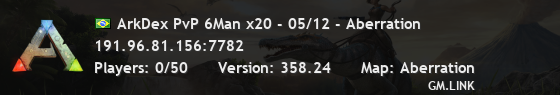 ArkDex PvP 6Man x20 - 05/12 - Aberration