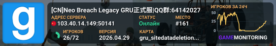 [CN]Neo Breach Legacy GRU正式服|QQ群:641420278