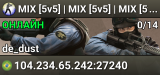 MIX [5v5] | MIX [5v5] | MIX [5v5] | MIX [5v5] @CLANSERVERS.COM.