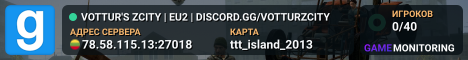 VOTTUR'S ZCITY | EU2 | DISCORD.GG/VOTTURZCITY