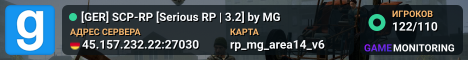 [GER] SCP-RP [Serious RP | 3.2] by ★ MG ★