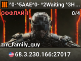 ^0-^5AAE^0- ^2Waiting ^3Host^7: #XP.#####