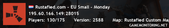 Rustafied.com - EU Small - Monday Rustafied.com - EU Small - Monday