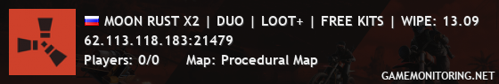 MOON RUST X2 | DUO | LOOT+ | FREE KITS | WIPE: 13.09