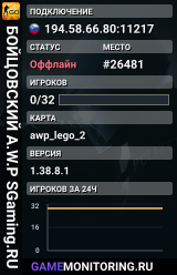 👑👑👑 БOЙЦOBCKИЙ A.W.P 👑 SGaming.RU