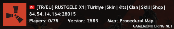 [TR/EU] RUSTGELE X1|Türkiye|Skin|Kits|Clan|Skill|Shop|