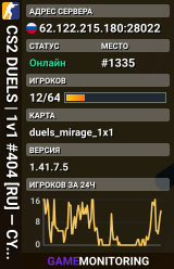 CS2 DUELS | 1v1 #404 [RU] — CYBERSHOKE.NET (ONLY MIRAGE)