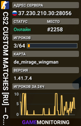 CS2 CUSTOM MATCHES [RU] — CYBERSHOKE.NET