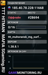 🎭🎭🎭 TTT 🔪 HITMAN 🕵️ MAFIA 🔎 SGaming.RU