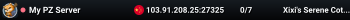My PZ Server