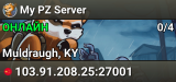 My PZ Server