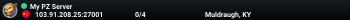 My PZ Server