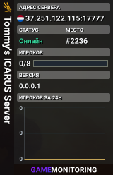 Tommy's ICARUS Server