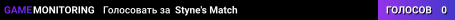 Styne's Match