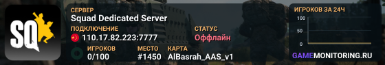 Squad Dedicated Server
