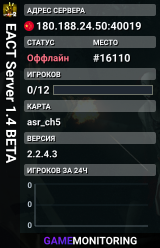 EACT Server 1.4 BETA