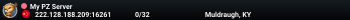 My PZ Server