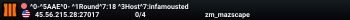 ^0-^5AAE^0- ^1Round^7:18 ^3Host^7:infamousted
