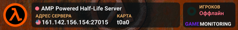 AMP Powered Half-Life Server