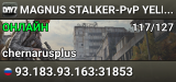 MAGNUS STALKER-PvP YELLOW: CARS
