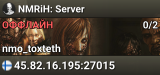 NMRiH: Server