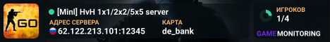 [Minl] HvH 1x1/2x2/5x5 server