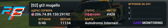 [S2] gt3 mugello