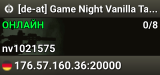 [de-at] Game Night Vanilla Tactical-Gaming by G-Portal