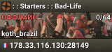 : : Starters : : Bad-Life