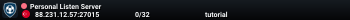 Personal Listen Server