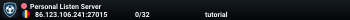 Personal Listen Server