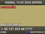 SIGNAL 14 03 2026 EXPERIMENT