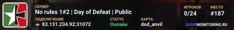 No rules 1#2 | Day of Defeat | Public