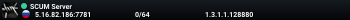 SCUM Server