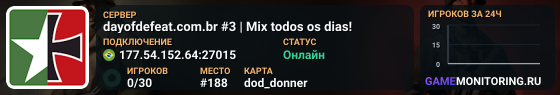 dayofdefeat.com.br #3 | Mix todos os dias!
