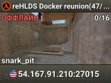 reHLDS Docker reunion(47/48)